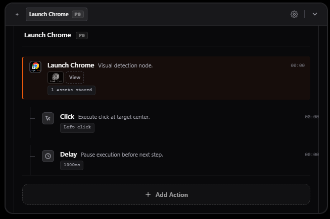 Obvra macro recorder interface